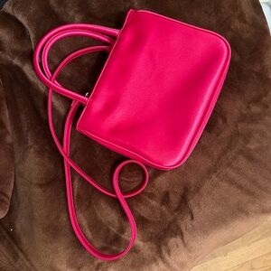 Liz Claiborne Vibrant Pink Crossbody Bag